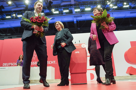 Ordentlicher Bundesparteitag der SPD 2023 in Berlin