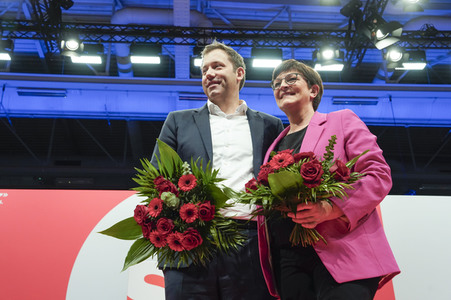 Ordentlicher Bundesparteitag der SPD 2023 in Berlin