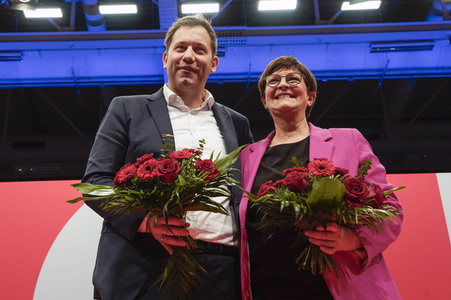 Ordentlicher Bundesparteitag der SPD 2023 in Berlin