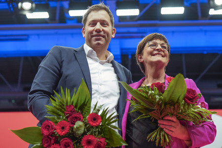Ordentlicher Bundesparteitag der SPD 2023 in Berlin