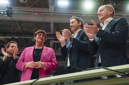 Ordentlicher Bundesparteitag der SPD 2023 in Berlin