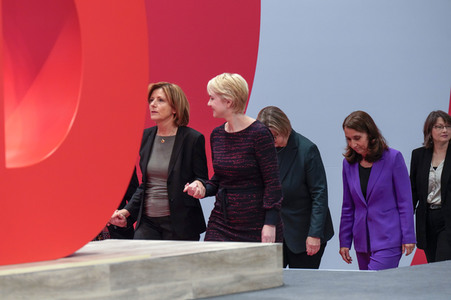 Ordentlicher Bundesparteitag der SPD 2023 in Berlin