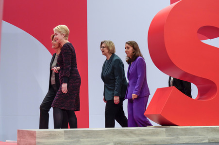 Ordentlicher Bundesparteitag der SPD 2023 in Berlin