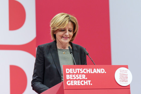 Ordentlicher Bundesparteitag der SPD 2023 in Berlin