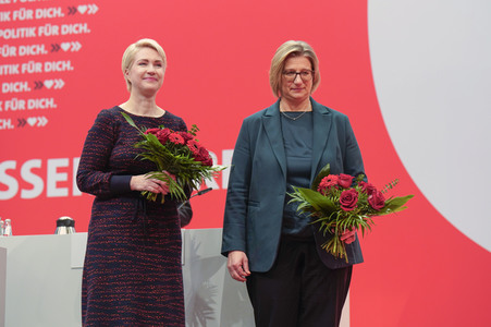 Ordentlicher Bundesparteitag der SPD 2023 in Berlin