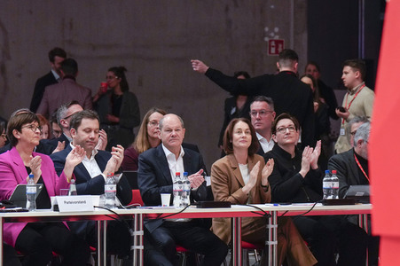 Ordentlicher Bundesparteitag der SPD 2023 in Berlin