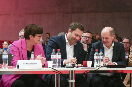 Ordentlicher Bundesparteitag der SPD 2023 in Berlin