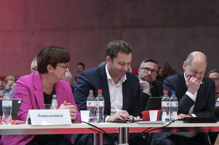 Ordentlicher Bundesparteitag der SPD 2023 in Berlin