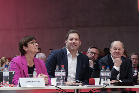 Ordentlicher Bundesparteitag der SPD 2023 in Berlin