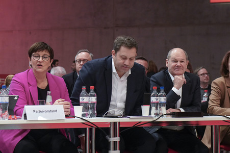 Ordentlicher Bundesparteitag der SPD 2023 in Berlin
