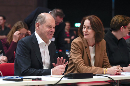 Ordentlicher Bundesparteitag der SPD 2023 in Berlin