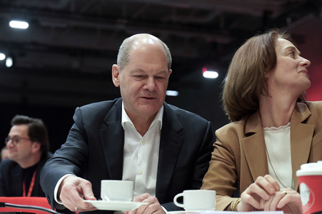 Ordentlicher Bundesparteitag der SPD 2023 in Berlin