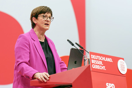Ordentlicher Bundesparteitag der SPD 2023 in Berlin