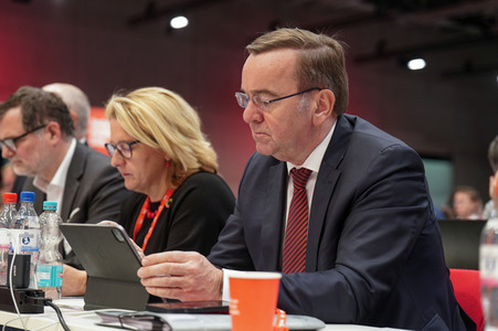 Ordentlicher Bundesparteitag der SPD 2023 in Berlin