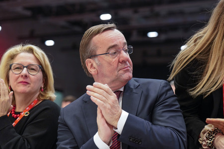 Ordentlicher Bundesparteitag der SPD 2023 in Berlin