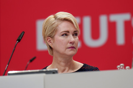 Ordentlicher Bundesparteitag der SPD 2023 in Berlin