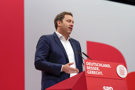 Ordentlicher Bundesparteitag der SPD 2023 in Berlin