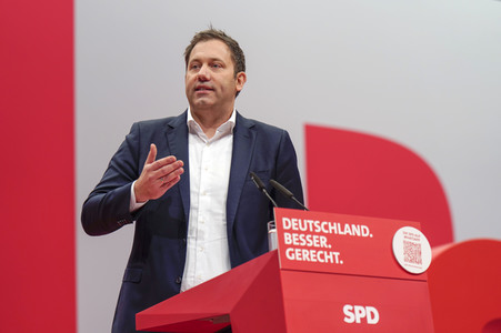 Ordentlicher Bundesparteitag der SPD 2023 in Berlin