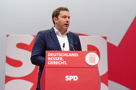 Ordentlicher Bundesparteitag der SPD 2023 in Berlin