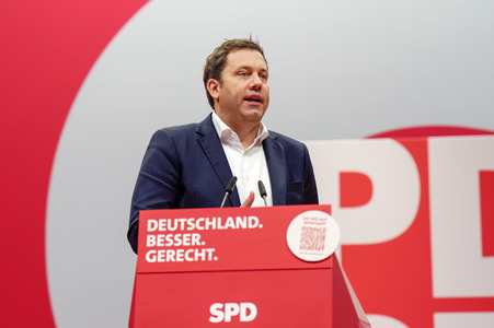 Ordentlicher Bundesparteitag der SPD 2023 in Berlin