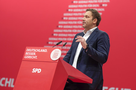 Ordentlicher Bundesparteitag der SPD 2023 in Berlin
