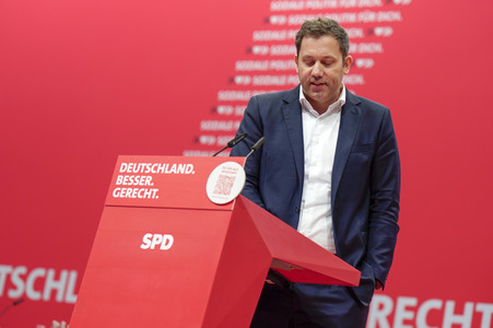 Ordentlicher Bundesparteitag der SPD 2023 in Berlin
