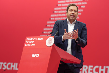 Ordentlicher Bundesparteitag der SPD 2023 in Berlin