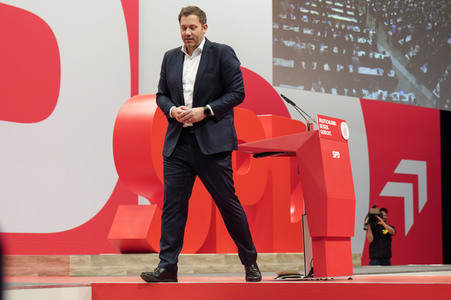 Ordentlicher Bundesparteitag der SPD 2023 in Berlin