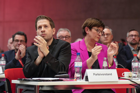 Ordentlicher Bundesparteitag der SPD 2023 in Berlin