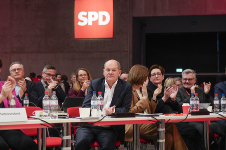 Ordentlicher Bundesparteitag der SPD 2023 in Berlin