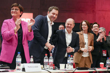 Ordentlicher Bundesparteitag der SPD 2023 in Berlin