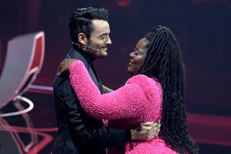 Finale der 13. Staffel der Castingshow 'The Voice of Germany' 2023 in Berlin