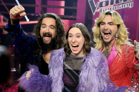Finale der 13. Staffel der Castingshow 'The Voice of Germany' 2023 in Berlin