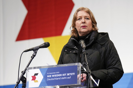 Solidaritätskundgebung 'Nie Wieder Ist Jetzt! - Deutschland steht auf' in Berlin