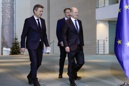 Pressestatement zur Einigung für den Bundeshaushalt 2024 in Berlin