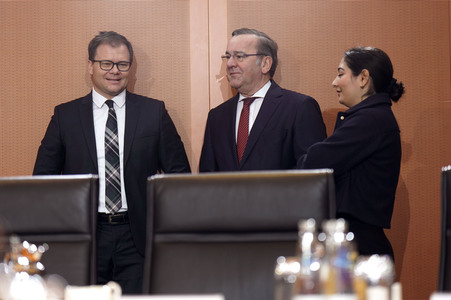 84. Sitzung des Bundeskabinetts in Berlin