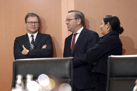 84. Sitzung des Bundeskabinetts in Berlin