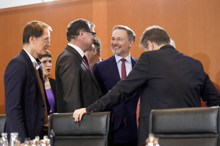 84. Sitzung des Bundeskabinetts in Berlin