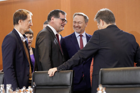 84. Sitzung des Bundeskabinetts in Berlin