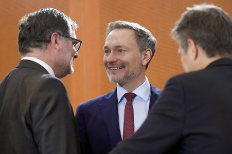 84. Sitzung des Bundeskabinetts in Berlin