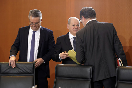 84. Sitzung des Bundeskabinetts in Berlin