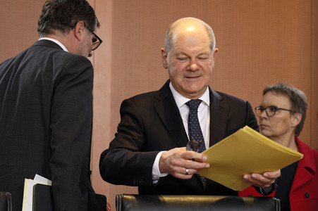 84. Sitzung des Bundeskabinetts in Berlin