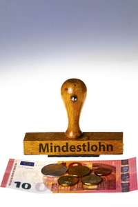 Symbolfoto Mindestlohn