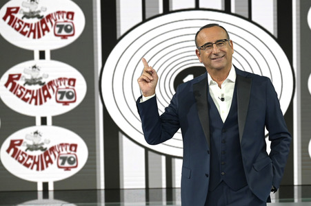 TV-Show 'Rischiatutto 70' in Rom