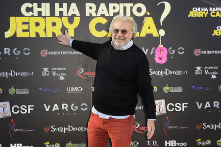 Photocall 'Chi ha rapito Jerry Calà?' in Rom
