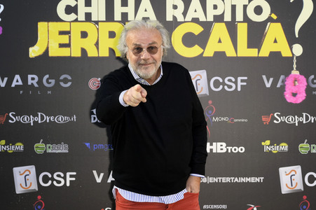 Photocall 'Chi ha rapito Jerry Calà?' in Rom