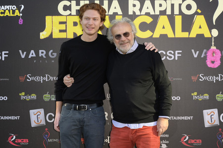 Photocall 'Chi ha rapito Jerry Calà?' in Rom