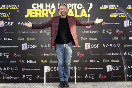 Photocall 'Chi ha rapito Jerry Calà?' in Rom