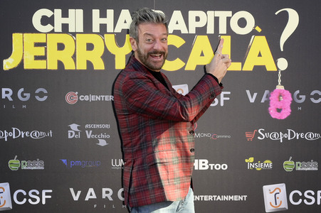 Photocall 'Chi ha rapito Jerry Calà?' in Rom