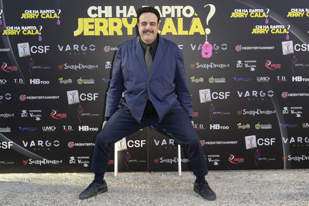 Photocall 'Chi ha rapito Jerry Calà?' in Rom